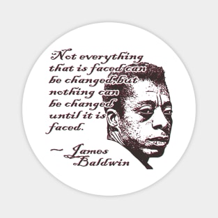 James Baldwin Magnet